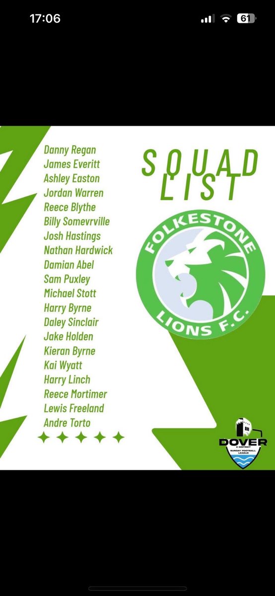 Folkestone Lions FC (@folkestonelions) on Twitter photo 