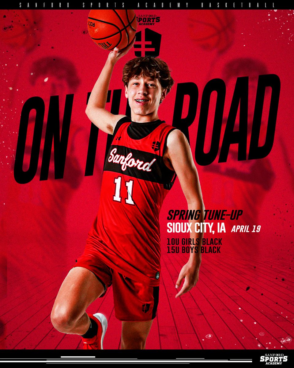 Sanford Sports Academy Basketball Teams (@ssahoopsteams) on Twitter photo 🏀 ON THE ROAD 🚌‼️
📍 Sioux City, IA
📅 April 19th
🏟️ One Day Spring Tune-Up
Excited for a couple more of our teams to kick off their tournament SZN!!
📸: <a href="/CarsonRasm33338/">Carson Rasmussen</a>
#SanfordSports | #StrongerTogether 🏀 ON THE ROAD 🚌‼️
📍 Sioux City, IA
📅 April 19th
🏟️ One Day Spring Tune-Up
Excited for a couple more of our teams to kick off their tournament SZN!!
📸: <a href="/CarsonRasm33338/">Carson Rasmussen</a>
#SanfordSports | #StrongerTogether