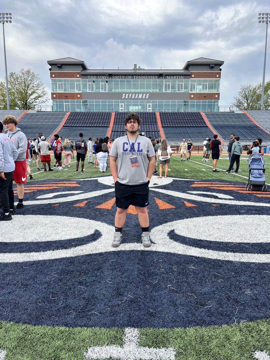 AlexGlinLS's tweet image. Had a great time at @UTM_FOOTBALL. Thank you to @coachTJ_UTM and the rest of the UT-Martin staff for the hospitality!
@centurions_fb