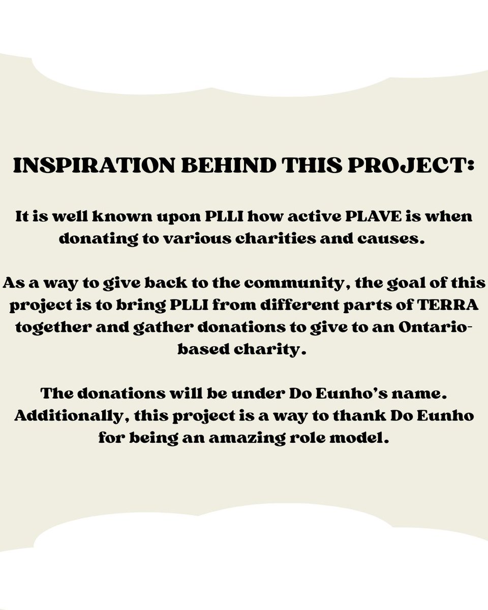 plaveontario's tweet photo. [DOEUN]ATION birthday project - OPEN ⟡ 

Hello PLLI ⟡ 
As a way to give back to the community, we are hosting a charitable project under Do Eunho’s name❤️

Please read through this post for information on how to donate!

#DOEUNATION_BIRTHDAY_PROJECT_2025 @plave_official https://t.co/KahktqGmeF