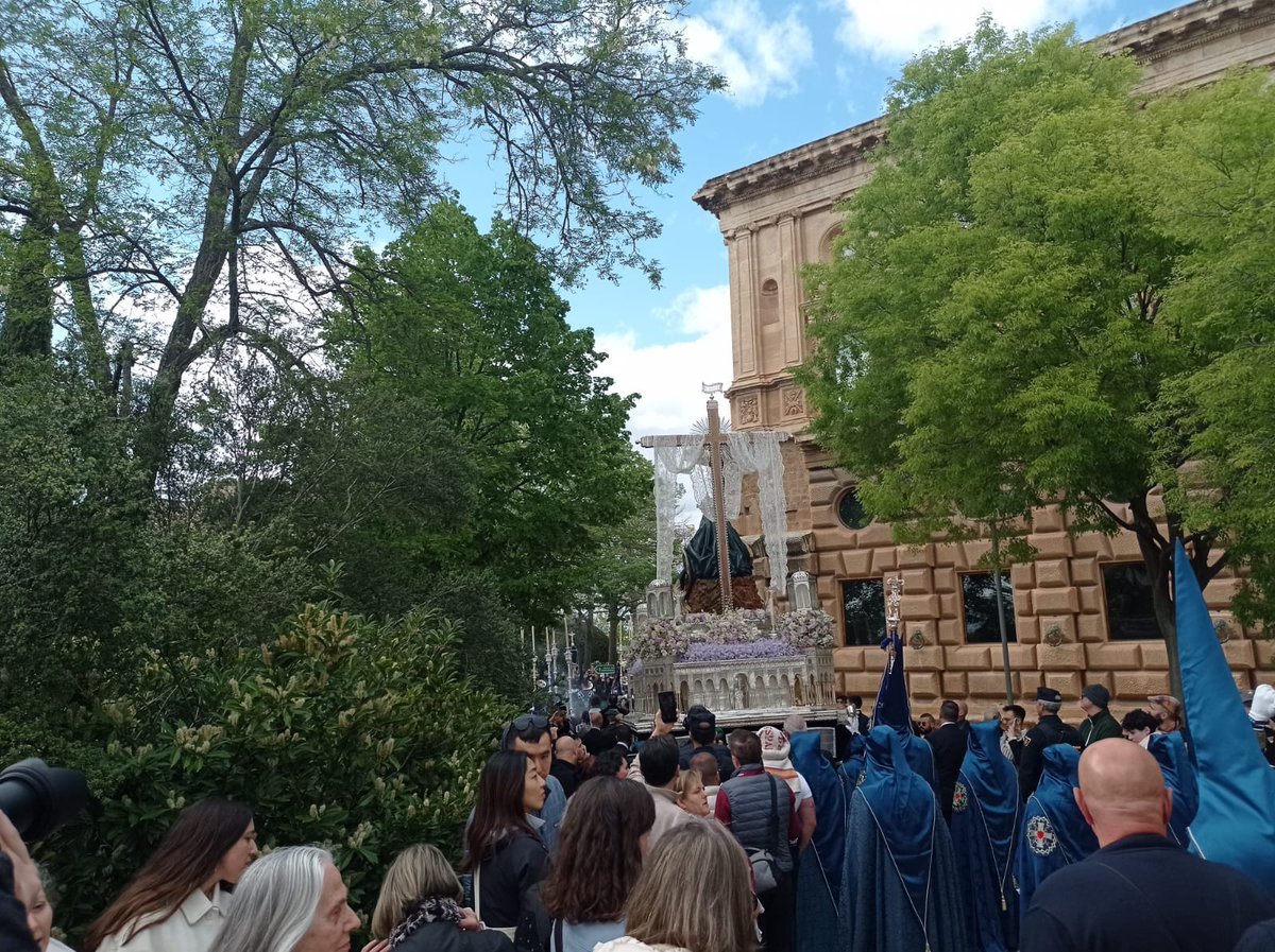 La <a href="/Hdad_Alhambra/">Cofradía Alhambra</a>, única protagonista del #SabadoSanto25 en #Granada 

#SSantaGR25 
#PasionPorGranada