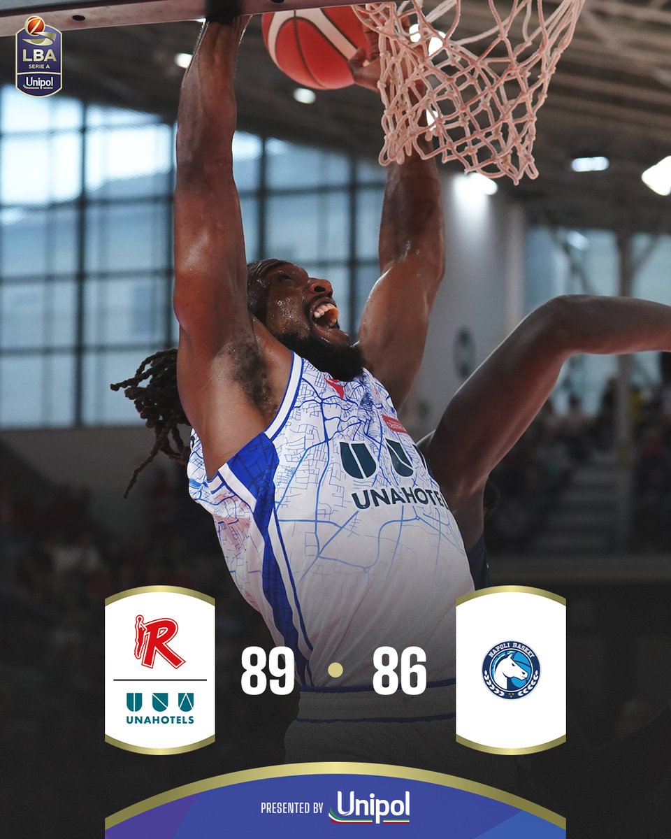 Faried (16 pts e 11 rbs) e Faye (16 pts e 9 rbs) trascinano la <a href="/PallacReggiana/">Pall. Reggiana</a> alla vittoria contro il <a href="/basket_napoli/">Napoli Basketball</a> a cui non bastano i 36 punti di Totè 🙌

#TuttoUnAltroSport <a href="/UnipolCorporate/">Unipol Corporate</a>