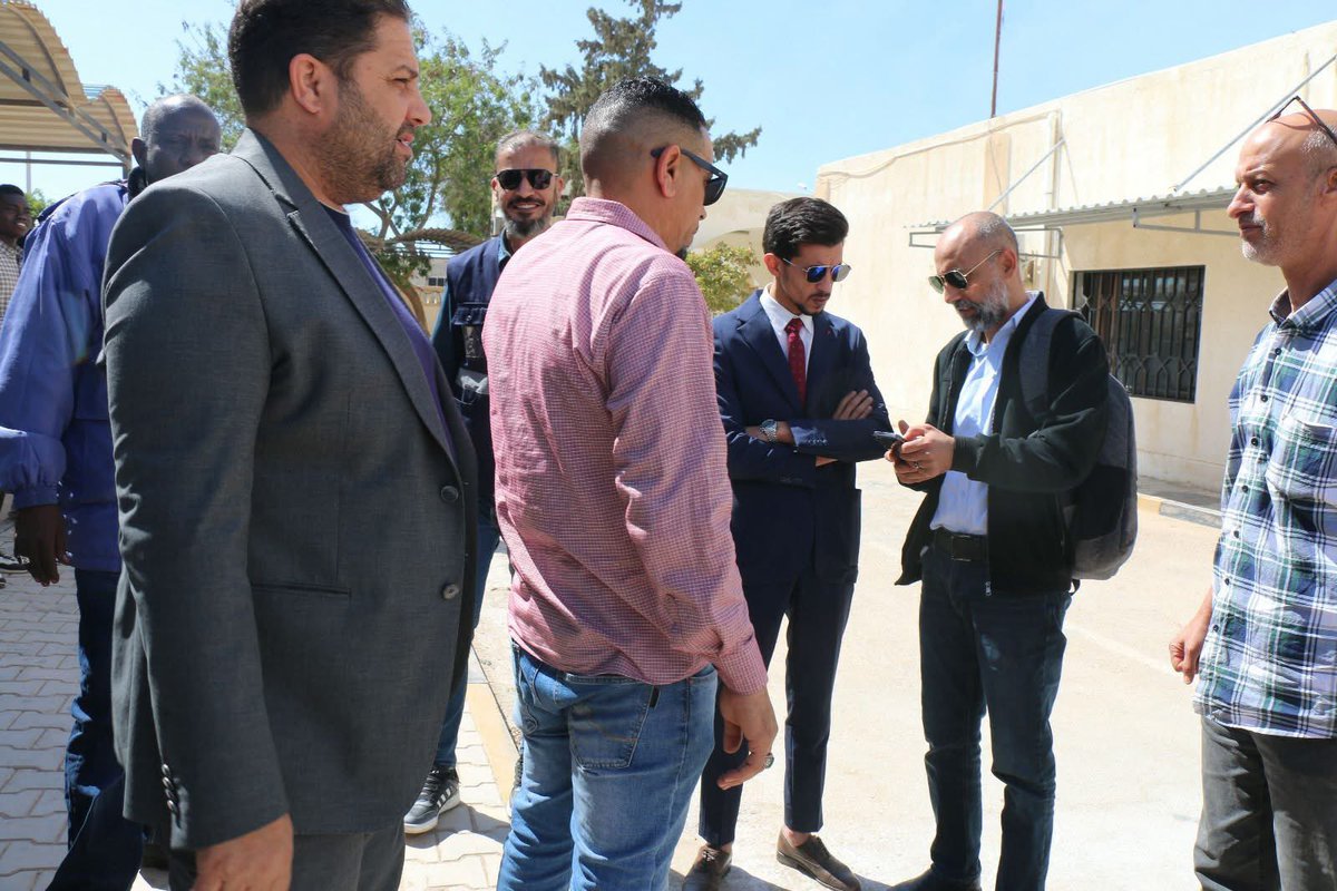 libya_aid's tweet photo. President of the Libyan Relief and Humanitarian Aid Authority Follows Up on the Distribution of Aid to Sudanese Refugees and Listens to Their Feedback https://t.co/qEXkLcdgRW