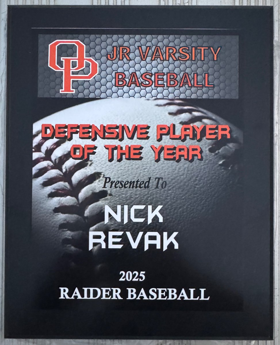NickRevak's tweet photo. Freshman Year ⚾️ @OPHSAthletics @RecruitTigers @NationalTigers https://t.co/Awu7IJLzkg