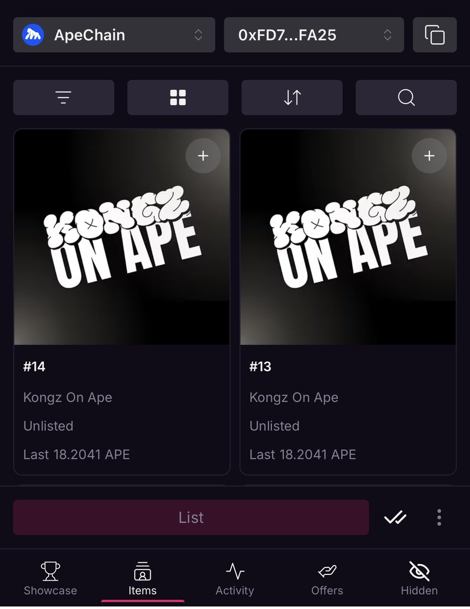 Just minted two <a href="/Kongz_onApe/">Kongz on Ape</a> 🦍