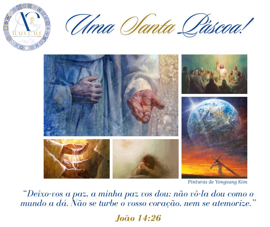AlmaCafe_PT's tweet photo. O Alma Café deseja a todos uma Santa Páscoa!
#JesusCristo #AmorMaior #Ressurreição #Páscoa2025 #VidaEterna https://t.co/yYhu78gLKo