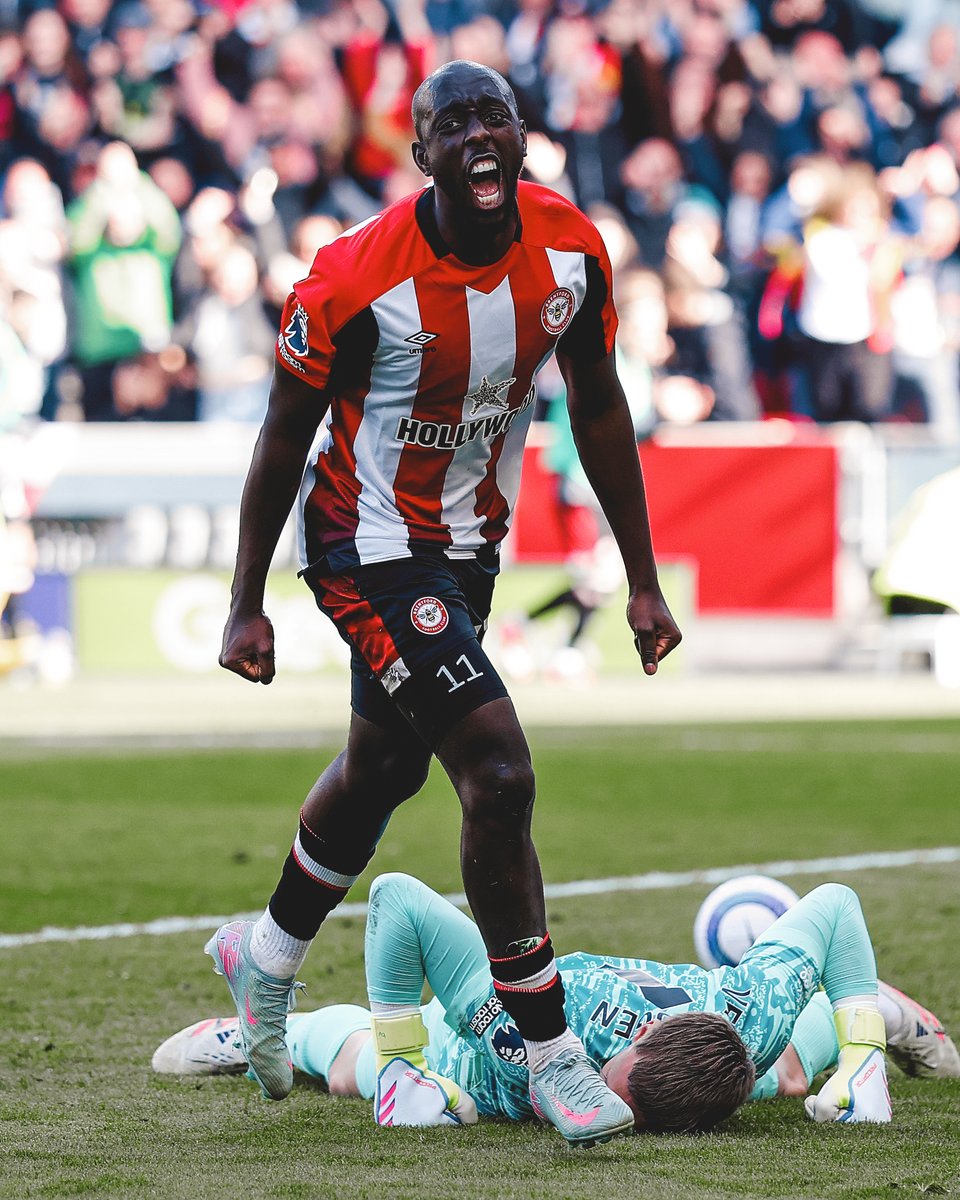 BrentfordFC's tweet photo. ➕3 Feeling. https://t.co/GED9QgvoVY