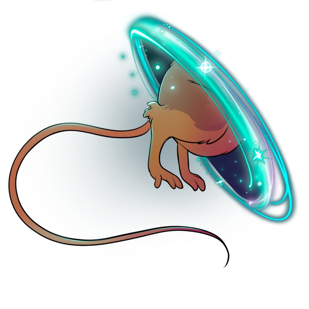 "With a little Faith we can accomplish big things.."

Let me finally and formally introduce you to our wonderful little mascot &amp; amazing friend Faith❣️ 

Soooo you might be wondering what is a "Faith" ?  they're a portal mouse! and will be popping in and out of our streams &amp; our