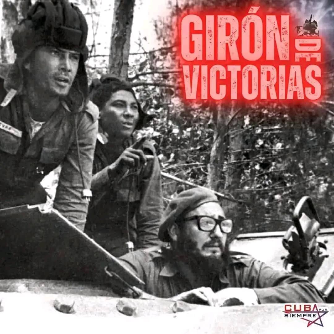 #JagueyGrande ,retaguardia segura de #Giron ,presente hoy en la conmemoración del 64 aniversario de la victoria. #GironDeVictorias <a href="/CubaMined/">MINED</a>  <a href="/EMatancera/">Educación Matancera</a> <a href="/JanyMartnez10/">Hanny Martínez</a>