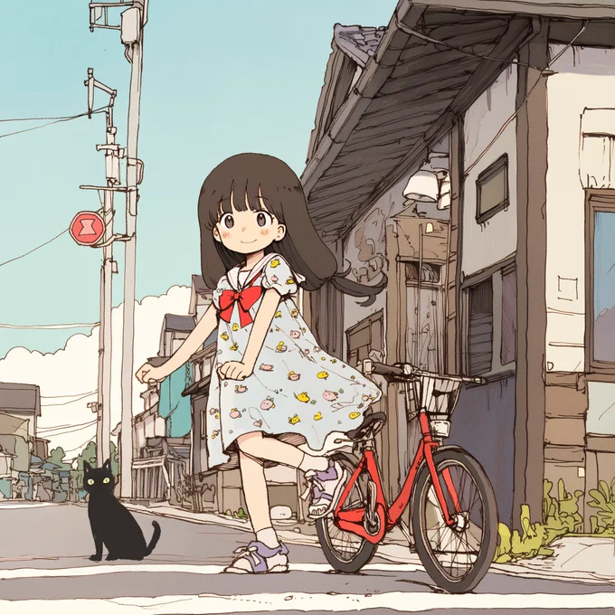 おはようございますちりんちりーん 