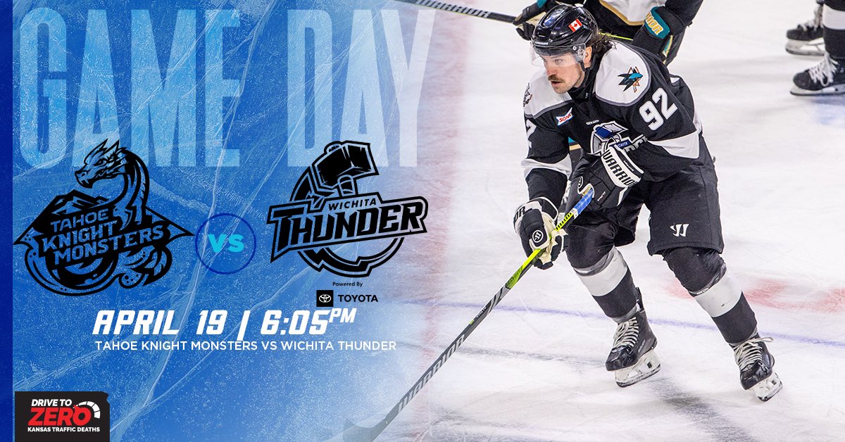 Wichita Thunder (@wichita_thunder) on Twitter photo Round one. Game one. LET THE STORM BEGIN. βοΈ
π <a href="/Knight_monsters/">Tahoe Knight Monsters</a>
π Intrust Bank Arena
πͺ 5:00 pm CDT
π 6:05 pm CDT
πΊ bit.ly/4hK1rxO
π» the-sin-bin.mixlr.com
πGame Day Deals: bit.ly/3QUNBP2
Proudly Presented by: <a href="/KDOTHQ/">Kansas Department of Transportation</a>
Get Tickets Here: ποΈ Round one. Game one. LET THE STORM BEGIN. βοΈ
π <a href="/Knight_monsters/">Tahoe Knight Monsters</a>
π Intrust Bank Arena
πͺ 5:00 pm CDT
π 6:05 pm CDT
πΊ bit.ly/4hK1rxO
π» the-sin-bin.mixlr.com
πGame Day Deals: bit.ly/3QUNBP2
Proudly Presented by: <a href="/KDOTHQ/">Kansas Department of Transportation</a>
Get Tickets Here: ποΈ