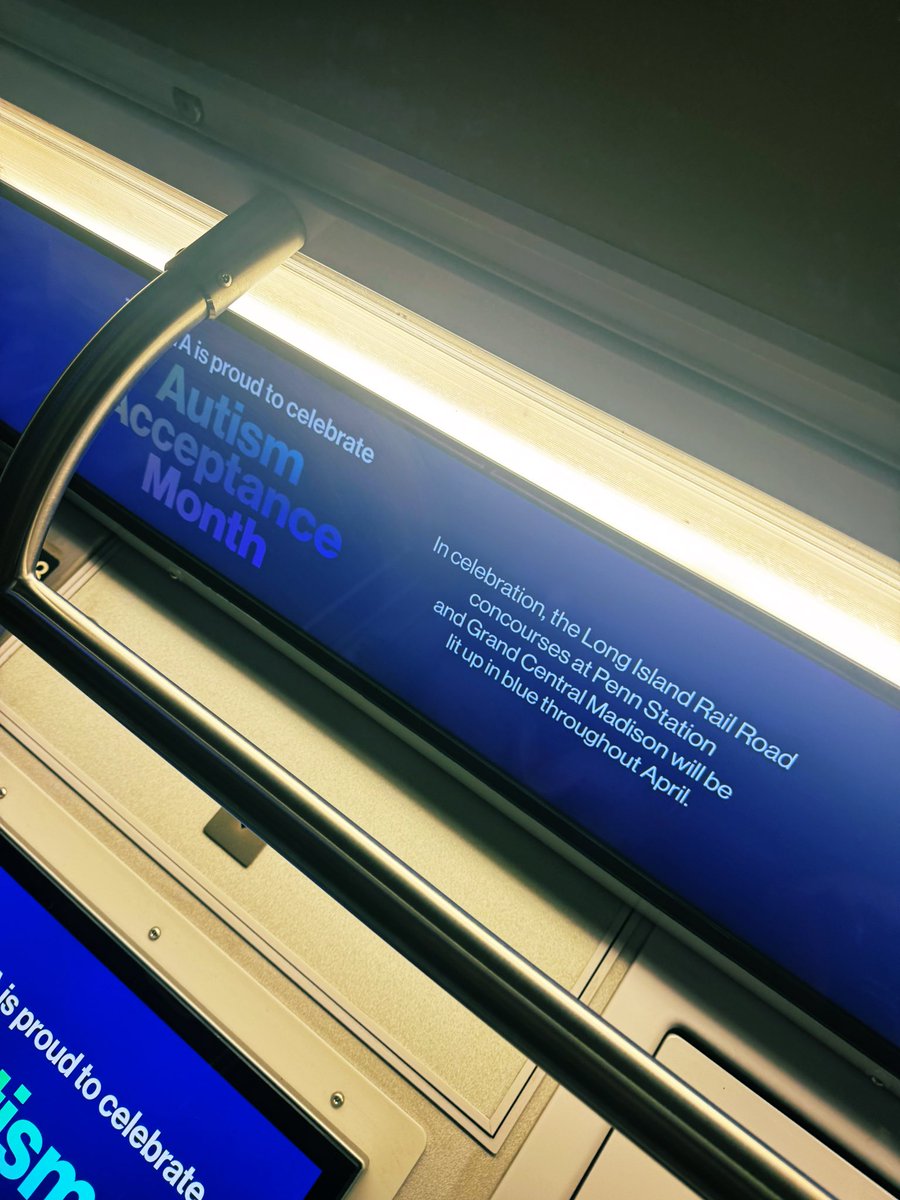 I see you NYC ♾️ #AutismAcceptanceMonth