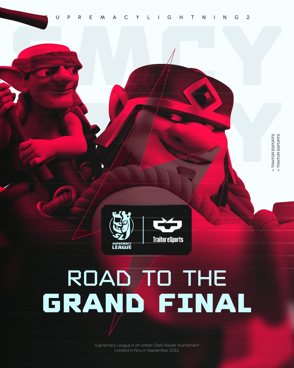 Supremacy League (@cr_supremacy) on Twitter photo 🔴 𝐑𝐎𝐀𝐃 𝐓𝐎 𝐓𝐇𝐄 𝐆𝐑𝐀𝐍𝐃 𝐅𝐈𝐍𝐀𝐋 🔥
WE OFFICIALLY HAVE OUR FIRST FINALIST OF THE DAY! 🔥 The Asian squad punches their ticket to the GRAND FINAL after an amazing performance! Huge congratulations for the level they brought to the arena! 👏🎉
Congrats 🔴 𝐑𝐎𝐀𝐃 𝐓𝐎 𝐓𝐇𝐄 𝐆𝐑𝐀𝐍𝐃 𝐅𝐈𝐍𝐀𝐋 🔥
WE OFFICIALLY HAVE OUR FIRST FINALIST OF THE DAY! 🔥 The Asian squad punches their ticket to the GRAND FINAL after an amazing performance! Huge congratulations for the level they brought to the arena! 👏🎉
Congrats