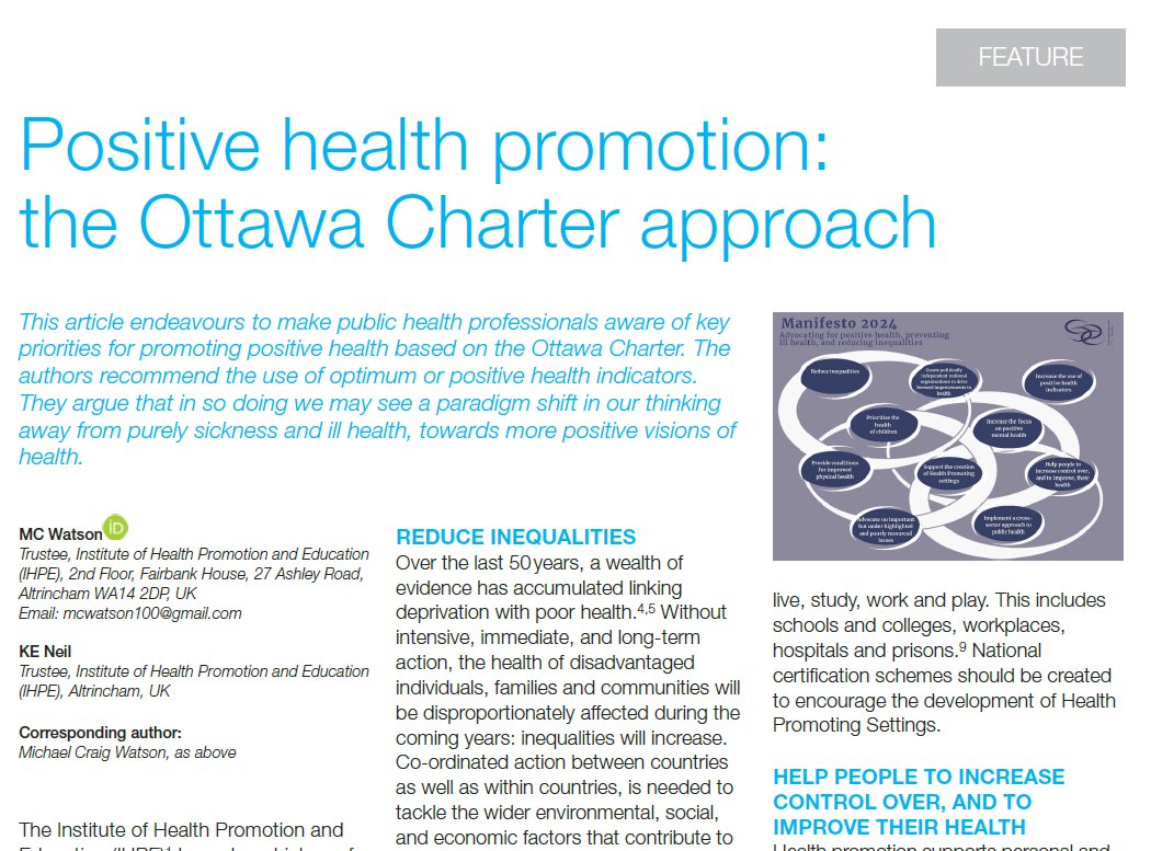 IHPE (Dr Michael Craig Watson - Trustee) tweet media