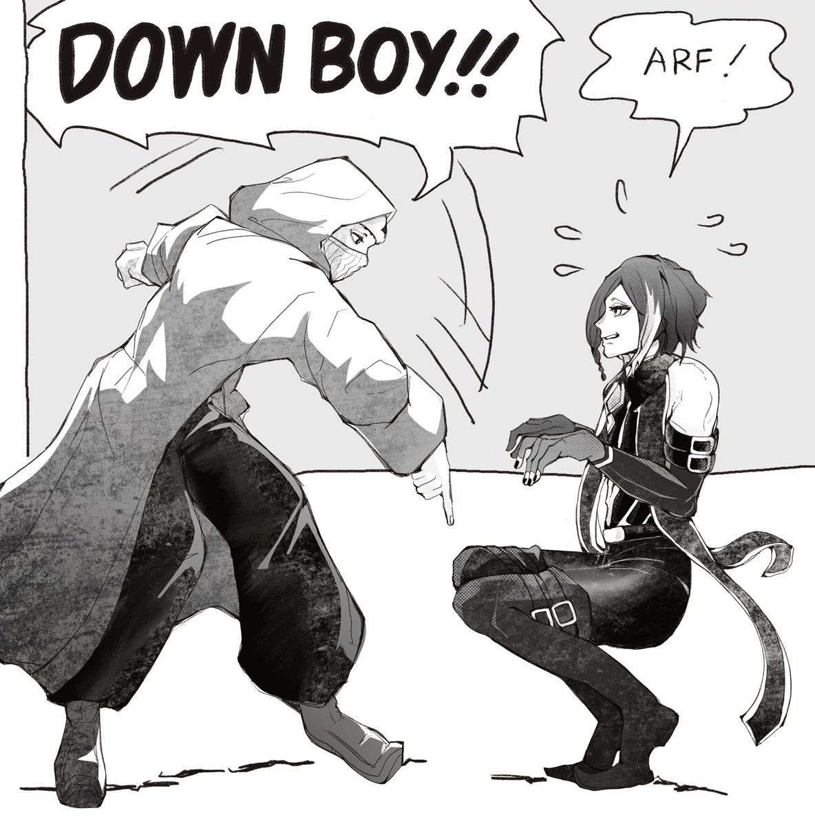 AzureCandy_'s tweet photo. #終末のワルキューレ #DOWNBOY

 DOWN BOY!! https://t.co/nkHVZztcIC