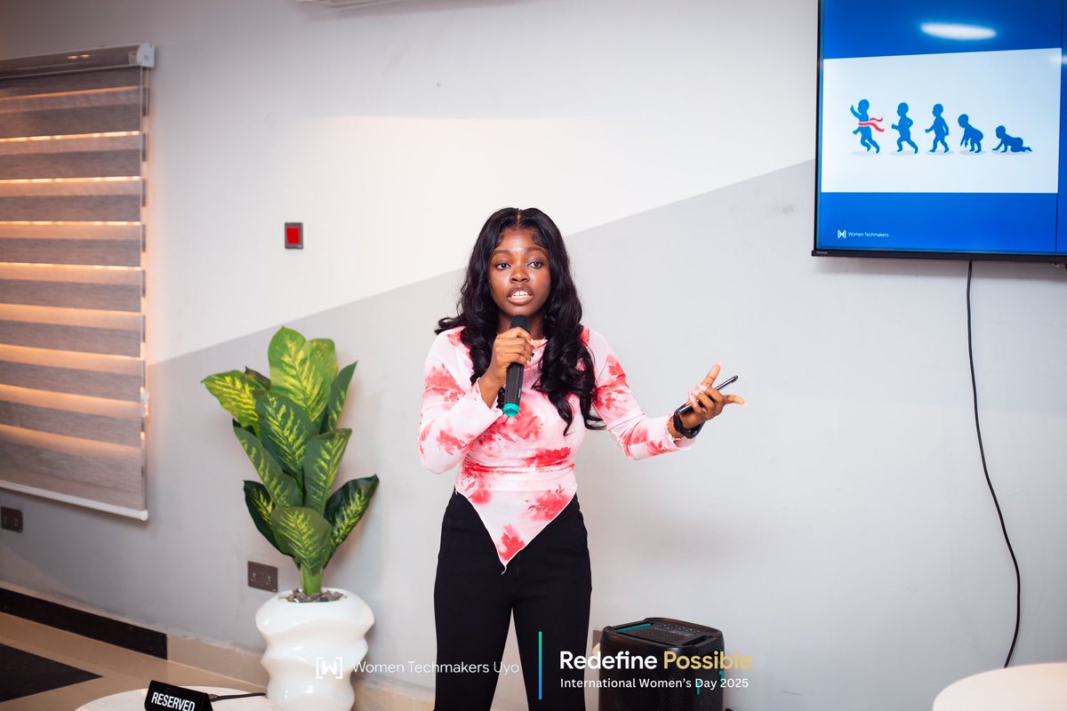It’s been a week since #WTMUyoIWD2025, and <a href="/FaithNjah/">Techbae🌺💮</a> session still has us thinking.

AI is shaping the future  but who’s shaping AI? 🤷🏽‍♀️

We all have a role to play. Not just as users, but as contributors.

So, how will you show up?

#WTMUyo #RedefinePossible