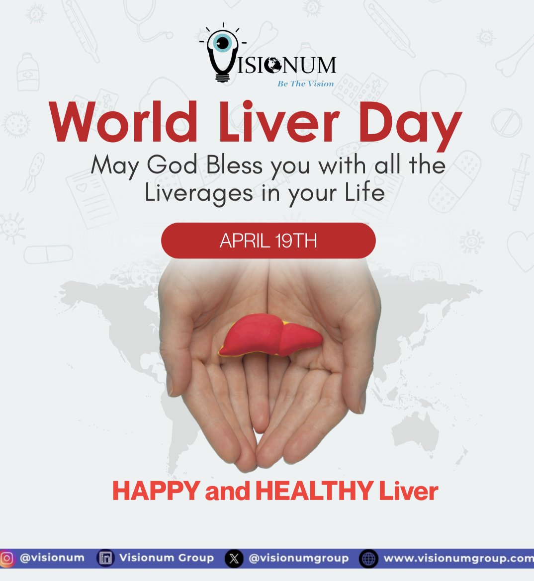 Karanvir Singh (@karanvir_in) on Twitter photo On #WorldLiverDay,
May God bless you with all the liverages life can offer good health, great spirits and zero toxins
Stay healthy, stay happy.
<a href="/MoHFW_INDIA/">Ministry of Health</a> <a href="/WHO/">World Health Organization (WHO)</a>
<a href="/DailyHealthTips/">Daily Health Tips</a> #LiverHealth #HealthyLiving #WorldHealth #LiverCare #Wellness #StayHealthy #HealthAwareness On #WorldLiverDay,
May God bless you with all the liverages life can offer good health, great spirits and zero toxins
Stay healthy, stay happy.
<a href="/MoHFW_INDIA/">Ministry of Health</a> <a href="/WHO/">World Health Organization (WHO)</a>
<a href="/DailyHealthTips/">Daily Health Tips</a> #LiverHealth #HealthyLiving #WorldHealth #LiverCare #Wellness #StayHealthy #HealthAwareness