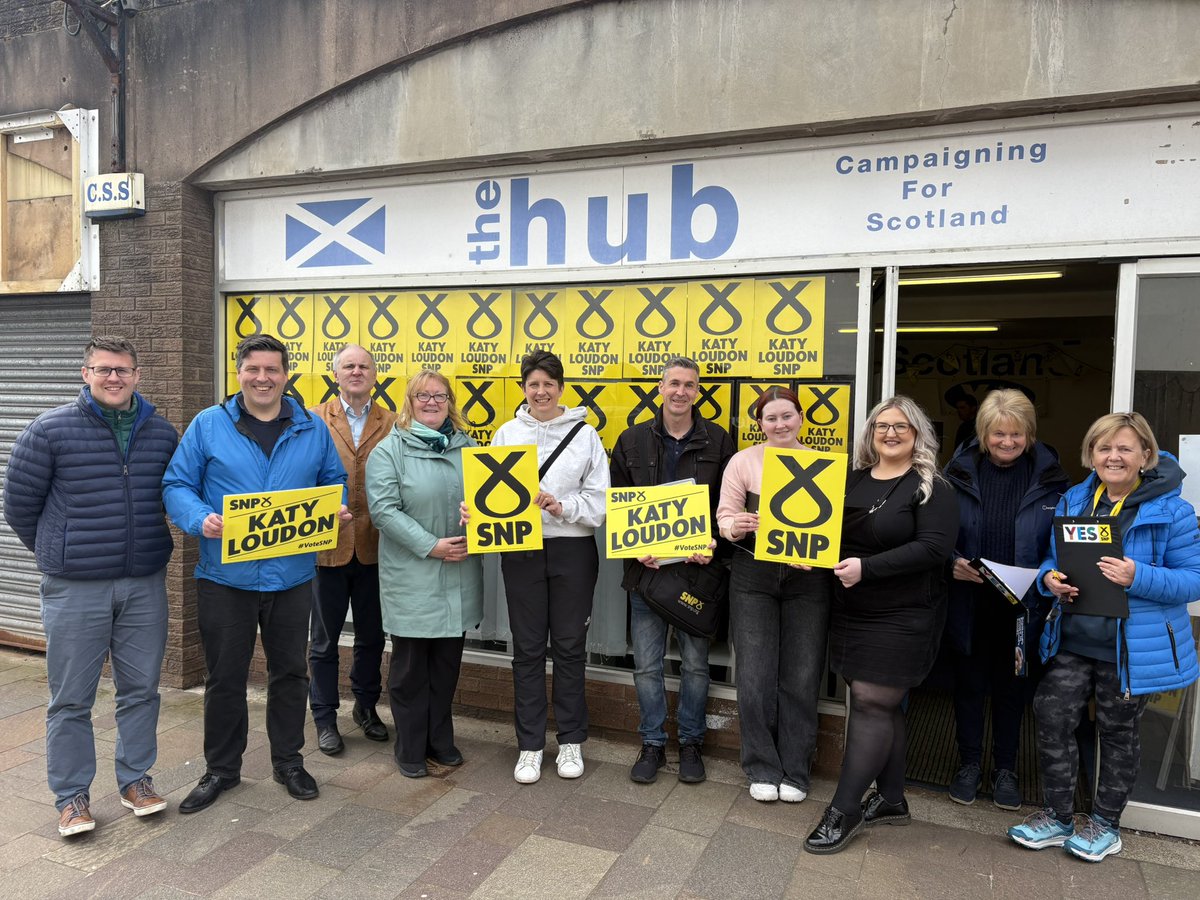 Cllr Christina Cannon (@glachristina) on Twitter photo Sunny(ish) Saturdays in Hamilton - teams campaigning right across the constituency for <a href="/KatyLoudonSNP/">Cllr Katy Loudon</a> 💛 Sunny(ish) Saturdays in Hamilton - teams campaigning right across the constituency for <a href="/KatyLoudonSNP/">Cllr Katy Loudon</a> 💛