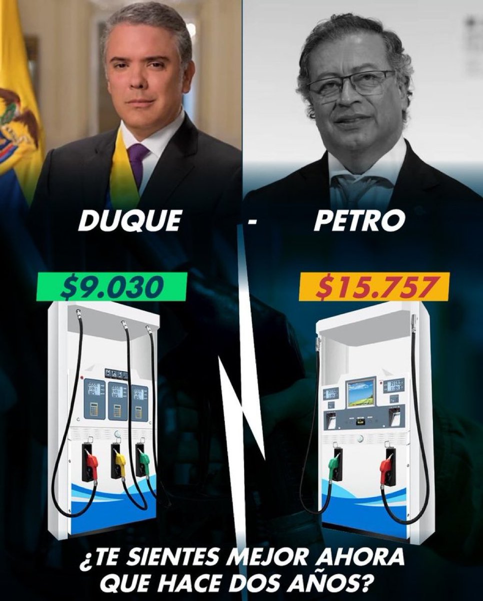 Gracias por esa gasolina tan costosa. 🤝

#FelizCumpleañosPetro