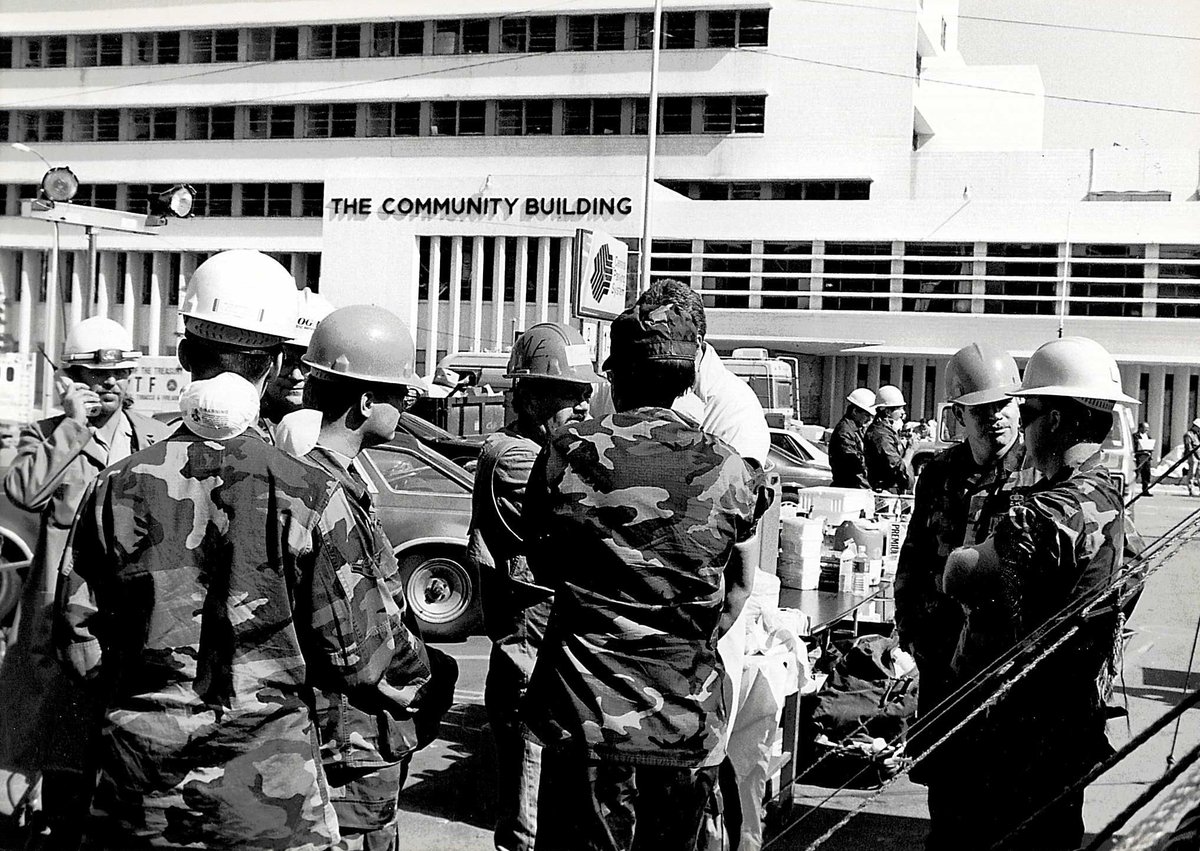 Team_Tinker's tweet photo. Today #WeRemember the 168 souls lost on April 19, 1995 - 30 years ago. The ability of people to unite and stand against unimaginable violence is a testament to our resilience as a community and a nation, as we continue to triumph over tragedy. 

#OKStandard | #OKCMemorial https://t.co/25kXSnZcHy