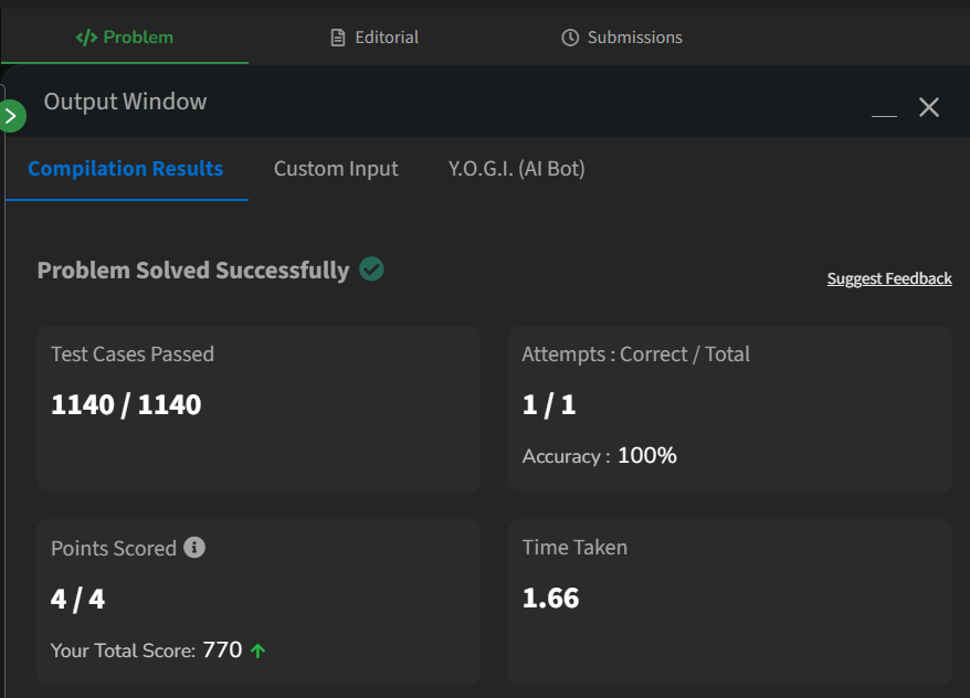 Mayank_kumar111's tweet photo. Day 156: Progress in programming built one small step at a time. With every bug squashed every concept.

@geeksforgeeks

#geekstreak2024 #dsa #learntocode #learndsa #160daysofcode #gfg #geeksforgeeks #CodingChallenge #162DaysOfCode #gfg160 #Day156 #CodeMastery #CodeExploration https://t.co/QwJanEqvAS