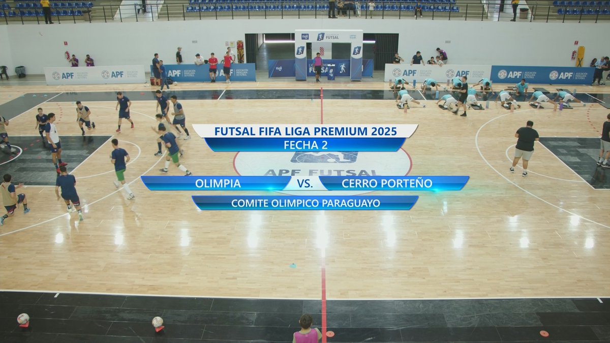 ¡HAY PARTIDO!

Olimpia vs. Cerro Porteño

Relatos: René Aranda
Comentarios: <a href="/FedeGolPerez/">Fede Perez</a> 
Campo de juego: <a href="/Claublanco_98/">Clau Blanco ⚽</a> 

📺Tigo Sports

▶️Viví el #FutsalAPF en tigosports.com.py