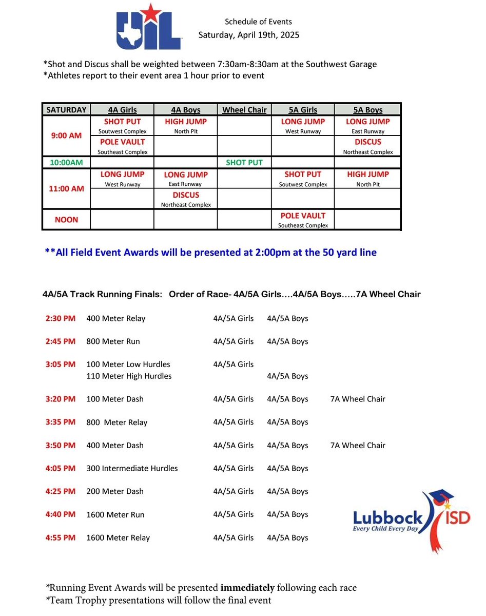 ahstrailblazertf (@ahsblazertf) on Twitter photo Please support by watching our Blazers running at the Regional Championships in Lubbock!
We have Isabelle Bolly and Diego Romero in the 800. <a href="/amaritay30/">Amari taylor</a> will be in the 400. Diego will also run the 1600, and our 4x4 will be in the finals. Lets Go A's Up!
youtube.com/live/oDTq_qFV4… Please support by watching our Blazers running at the Regional Championships in Lubbock!
We have Isabelle Bolly and Diego Romero in the 800. <a href="/amaritay30/">Amari taylor</a> will be in the 400. Diego will also run the 1600, and our 4x4 will be in the finals. Lets Go A's Up!
youtube.com/live/oDTq_qFV4…