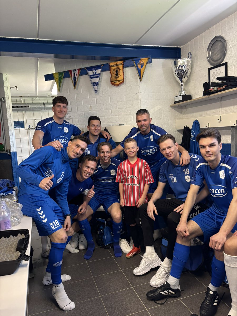 Pupil van de week <a href="/SVURK/">Sportvereniging Urk</a> 💙🤍