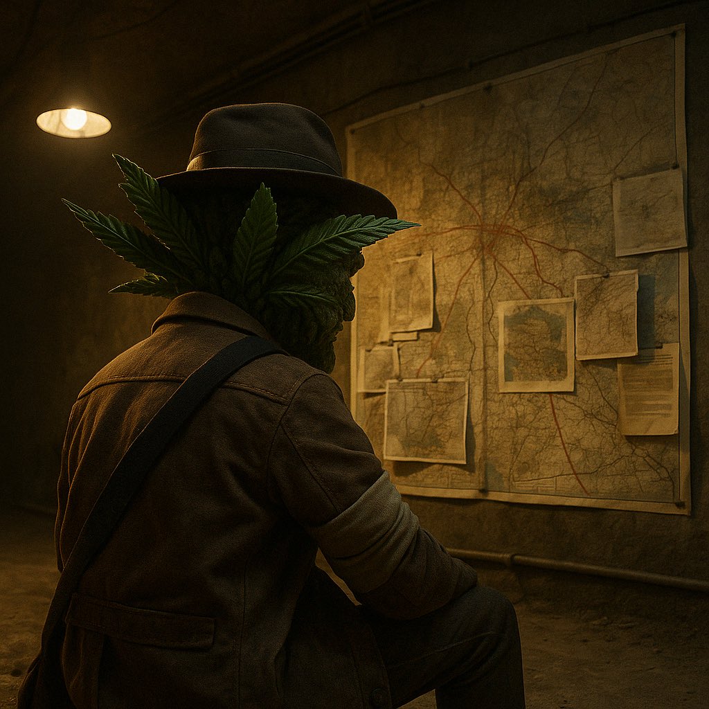 TezzyStuckSoHi's tweet photo. The Last Race to Nevada – Part 9: Below the Dust
A Stuck Fable – Based on the true legalization timeline
Created by: TezzyStuckSoHigh
🛻🩸🛠️

November 7, 2015 – 12:48 AM
Flatline Basin – Beneath the Tower

Bud slammed the floor shoulder-first. Concrete cracked under him. The shotgun skidded into shadow.

A yellow bulb blinked on above.

Footsteps.

“Don’t move,” someone said.

Gloved hands steadied him. A knee hit the ground. A medic cracked open a field pouch, already pulling gauze and thread.

“You’re lucky it missed your lung,” the medic said.

Bud grit his teeth, squinting through the light.

Behind them, a man stepped forward.

Malik.

Denim. Dust on his boots.

He looked like the past walked through a fire and kept walking.

“You always did land hard.”

—

12:48 AM – Surface

Navarro stood outside the SUV, black coat catching the wind. The basin stretched cold and wide.

Across from him, Luna.

Her arm soaked in blood. Her expression unreadable.

“Where is he?” Navarro asked.

“He’s gone.”

“You had him,” he said. “You had him. You were supposed to bring him in.”

“You trusted the wrong part of the plan.”

“I trusted you.”

Luna didn’t blink. “That’s your problem.”

He stepped closer, tone darker.

“You think this ends with you walking away?”

“No,” she said. “It ends with you standing still.”

—

12:50 AM – Bunker Room

Bud sat upright now. The medic threaded stitches in silence.

The room smelled like rust and hot wires.

Maps and marked grids covered the wall. Red lines. Old routes.

Malik leaned over the table. His finger traced a route marked in pencil.

“We used this place after the last sweep. Feds cleared the surface. We kept the under.”

Bud glanced up. “You’ve been alive this whole time?”

Malik looked at him.

“I had to be. Someone had to finish what we started.”

—

12:50 AM – Topside

Navarro’s boots crunched across gravel.

Luna didn’t flinch.

“You brought backup?” he asked.

“I didn’t have to.”

An old truck rolled into the basin—no rush, no noise.

Three men stepped out. Work jackets. Gloves. No faces Navarro recognized.

They didn’t speak.

They fanned out slowly. One toward the ridge, another closer to Navarro’s right.

He glanced over his shoulder.

“What is this?”

“The part you weren’t supposed to see,” Luna said.

—

12:52 AM – The Briefing

Bud flexed his hand as the medic taped the sling tighter.

Malik stood in front of a different map now. A tunnel route ran west under Reno.

“This line feeds into Safehouse Echo. We can have you there by sundown.”

“What’s the clock?”

“Seventy-two hours until the vote.”

Bud scanned the files—press cutouts, rally posters, and his own face circled in red.

“They think I’m the story,” he said.

“No,” Malik said. “They think you’re the end of it.”

—

12:52 AM – The Standoff

Navarro’s hand twitched near his holster.

The Ranger to his left noticed.

So did Luna.

“Don’t,” she warned.

Navarro moved anyway.

But they were quicker.

The Ranger hit his wrist. The gun dropped. Another swept the leg.

THUD.

He landed on his side, coughing hard.

Hands pinned his shoulders.

No yelling. Just pressure.

Navarro looked up at Luna.

“You were never this cold.”

“You never saw me clearly.”

—

12:55 AM – Tunnel Mouth

Malik pushed open a steel door.

A narrow passage stretched into blackness—pipes along the walls, flickering bulbs above.

Bud adjusted the sling across his chest. The shotgun still hung at his side.

“What’s waiting at the end?” he asked.

Malik looked ahead.

“Hope. Or fire. Depends how we finish.”

Bud nodded once.

“Let’s finish it.”

—

1:00 AM – Flatline Basin

The Dust Rangers’ truck rolled off.

No headlights. Just two red dots shrinking into desert black.

Navarro sat cuffed in the dirt, breathing slow. Defeated. Alive.

Luna stood over him—silent.

Above them, no stars. No moon.

And somewhere beneath their feet, in a tunnel no one remembered, a man with a scar on his shoulder walked west.

Not to hide

Not to run

But to rise

To Be Continued..