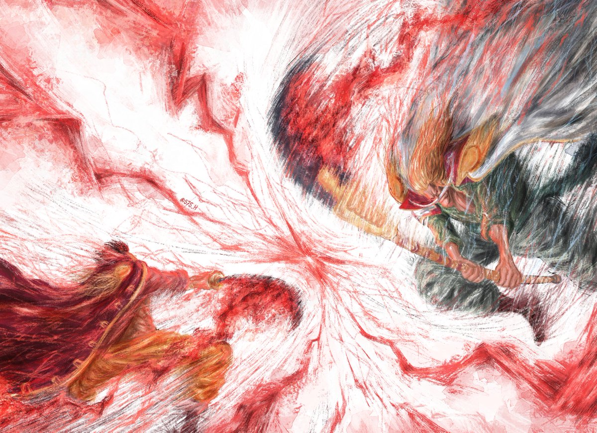 #ONEPIECE  || #ワンピース 
Roger × Whitebeard