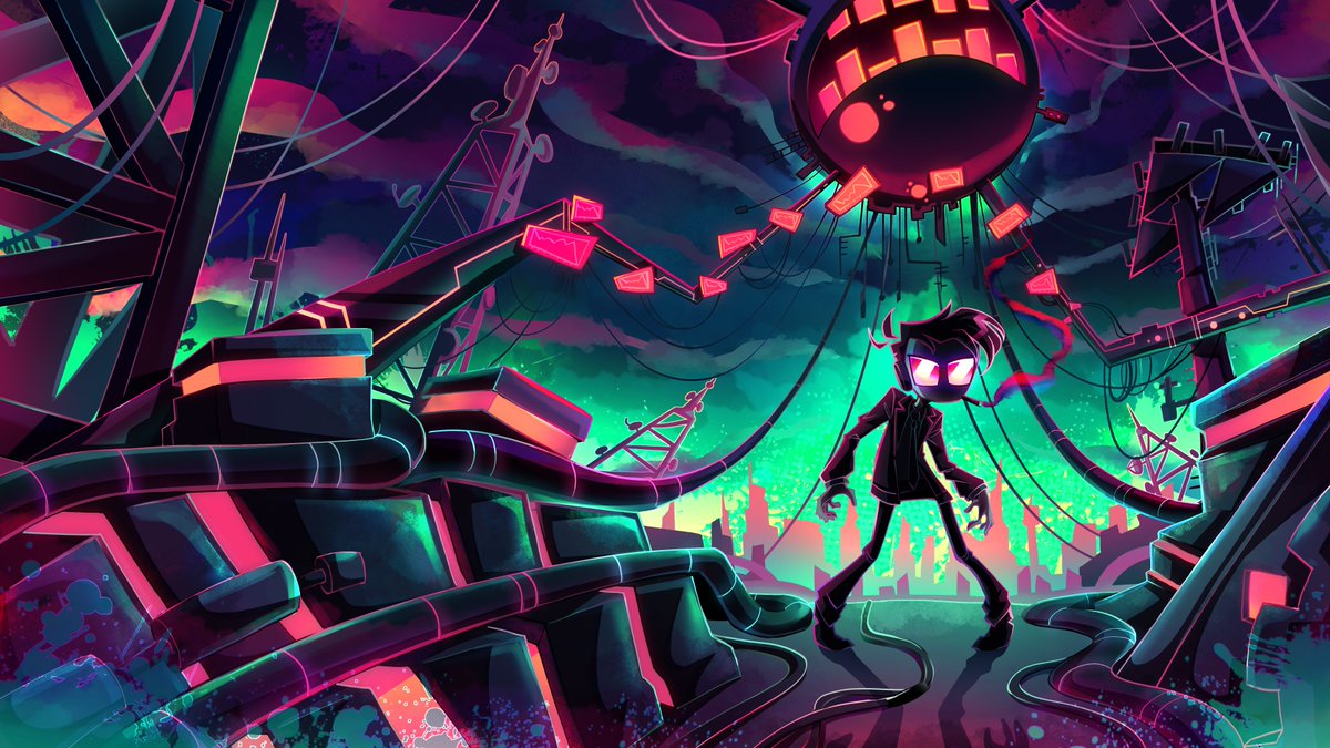 Machine in the Aether

Comm for <a href="/JamesLee03/">James Lee Animation</a> 🫡