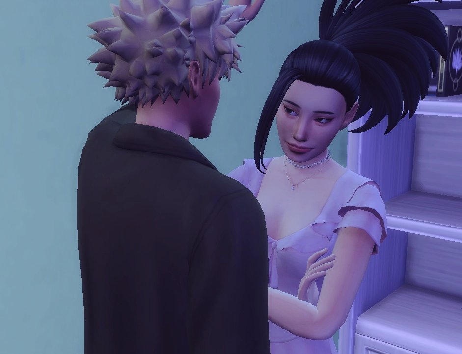 AnemicBatt's tweet photo. More screenshots 🤭

#MHA #Sims4 #MomoYaoyorozu #katsukibakugou #ship #bakumomo https://t.co/uBXsnsI0oT