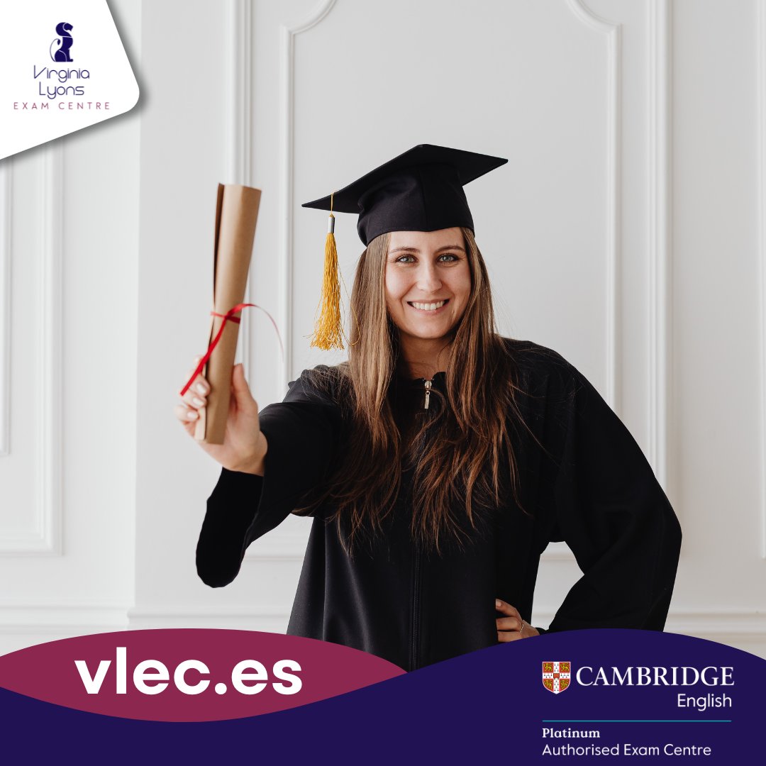 vlec_es's tweet photo. ✨Comienza hoy tu camino para lograr tus objetivos 🎓

Cada año, cientos de estudiantes logran su certificado de Cambridge con nosotros 📝 💯 . ¿Estás listo para ser el próximo 😉?

Reserva ya tu sesión de examen: 🔗 👉 https://t.co/ZJO5cL9CG8 https://t.co/2qbw80dsE3