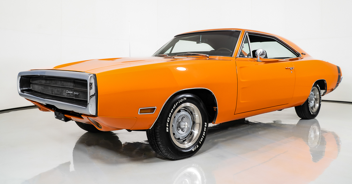 FastLaneSTL's tweet image. This 1970 Dodge Charger 500 is the real deal—383 V8, believed numbers-matching, factory A/C, power steering, and power brakes. Classic Mopar looks, loaded with options, and ready to cruise! See all the photos and info at fastlanecars.com/vehicles/4191/…