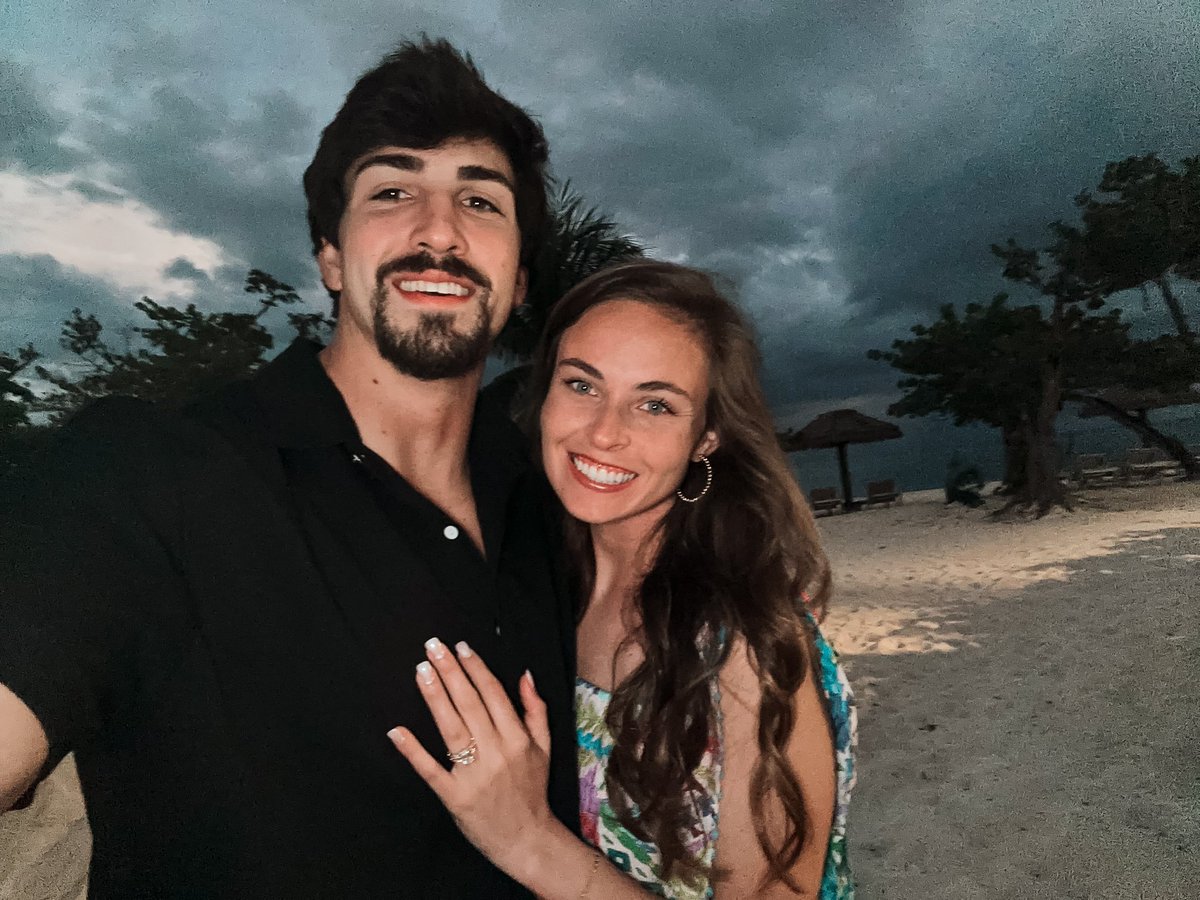 Married. Honeymoon. Now Spring Football. Let’s Fly.