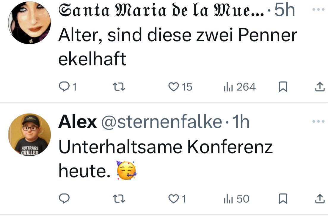 Pflegeline's tweet photo. Uneindeutiger #Twittertreff
Zwischen
@LaMariaMuerte13
und
@sternenfalke
Die einen so, die Anderen so
😂😂
Ob wohl der @Marcus_mit_Zeh
mitgemeint war? https://t.co/e1U2KhTtDz
