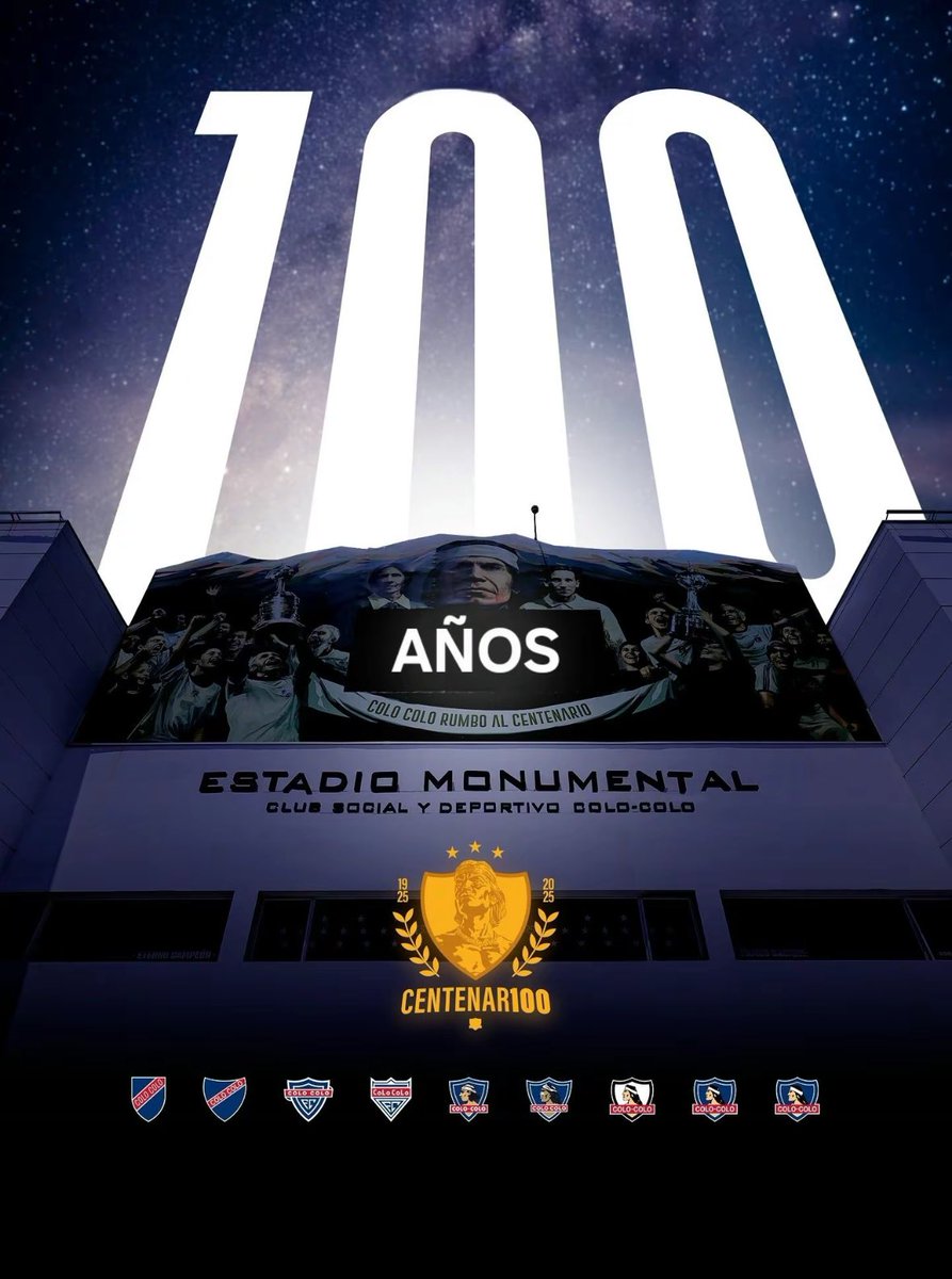 IronGirl_91's tweet photo. Felices 100 años amor de mi vida ⚫️⚪️ #ColoColo https://t.co/7D7hpbQfo6