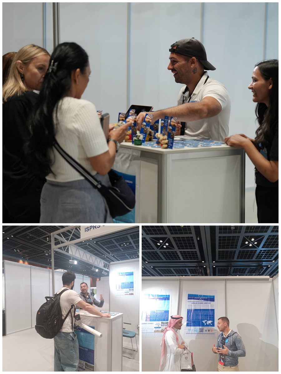 That's a wrap! 🎉 Sharing 📸 of our participation in various events organised at the ISPRS #GSW2025!

Thanks to all who visited our booth and discussed for collaboration.

🤝We look forward to new partnerships to engage students/young professionals in Photogrammetry, RS &amp; SIS🤝
