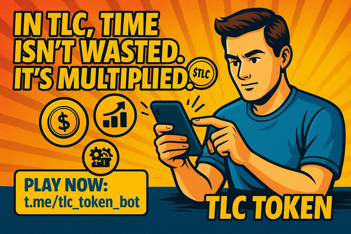TLC_Token's tweet photo. In TLC, time isn’t wasted. It’s multiplied.
Every second in the game = potential earnings.
Every tap = progress.
Every holder = part of the machine. 🛠🛻

No idle moments.
No wasted effort.
Just forward motion — and it’s all yours.

👉 Play now: https://t.co/w8BEwcpXHo

#TLCtoken #TimeIsValue #TapToEarn #CryptoUtility #TLCfam 💎💸🎮