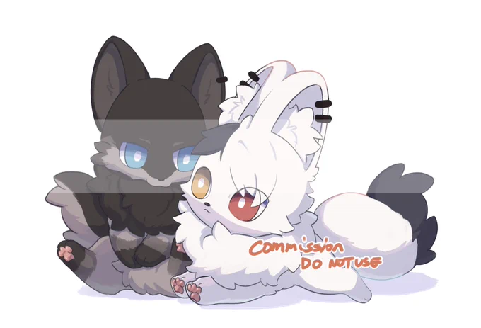 最近のコミッション絵 #Commission