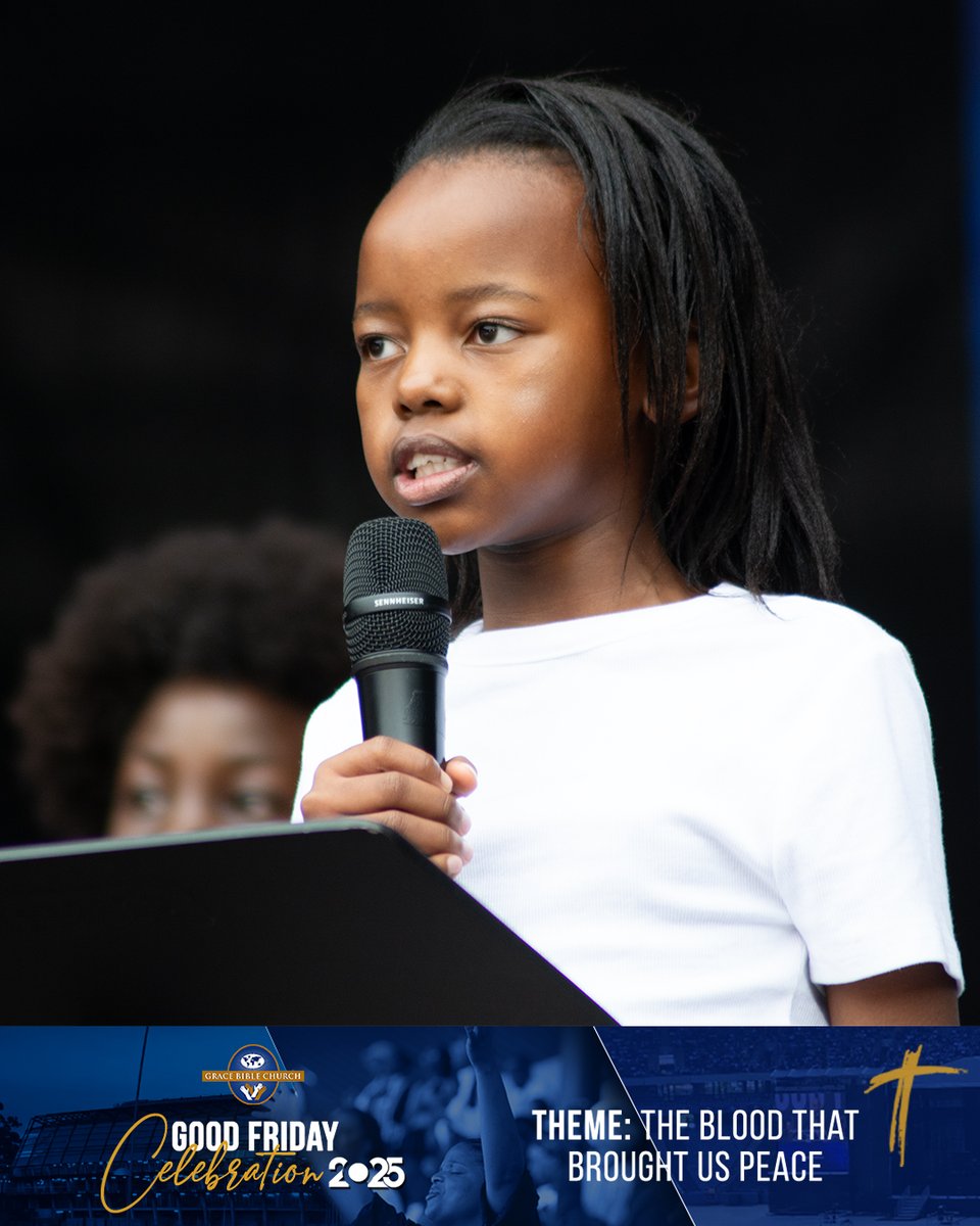 GBC_intl's tweet image. Our young people blessed us with beautiful biblical poetry and musical items, reminding us of Matthew 19:14
“But Jesus said, ‘Let the little children come to me, and do not hinder them....’”
#TheBloodThatBroughtUsPeace
#GraceBibleChurch
#GFC2025
#Day2