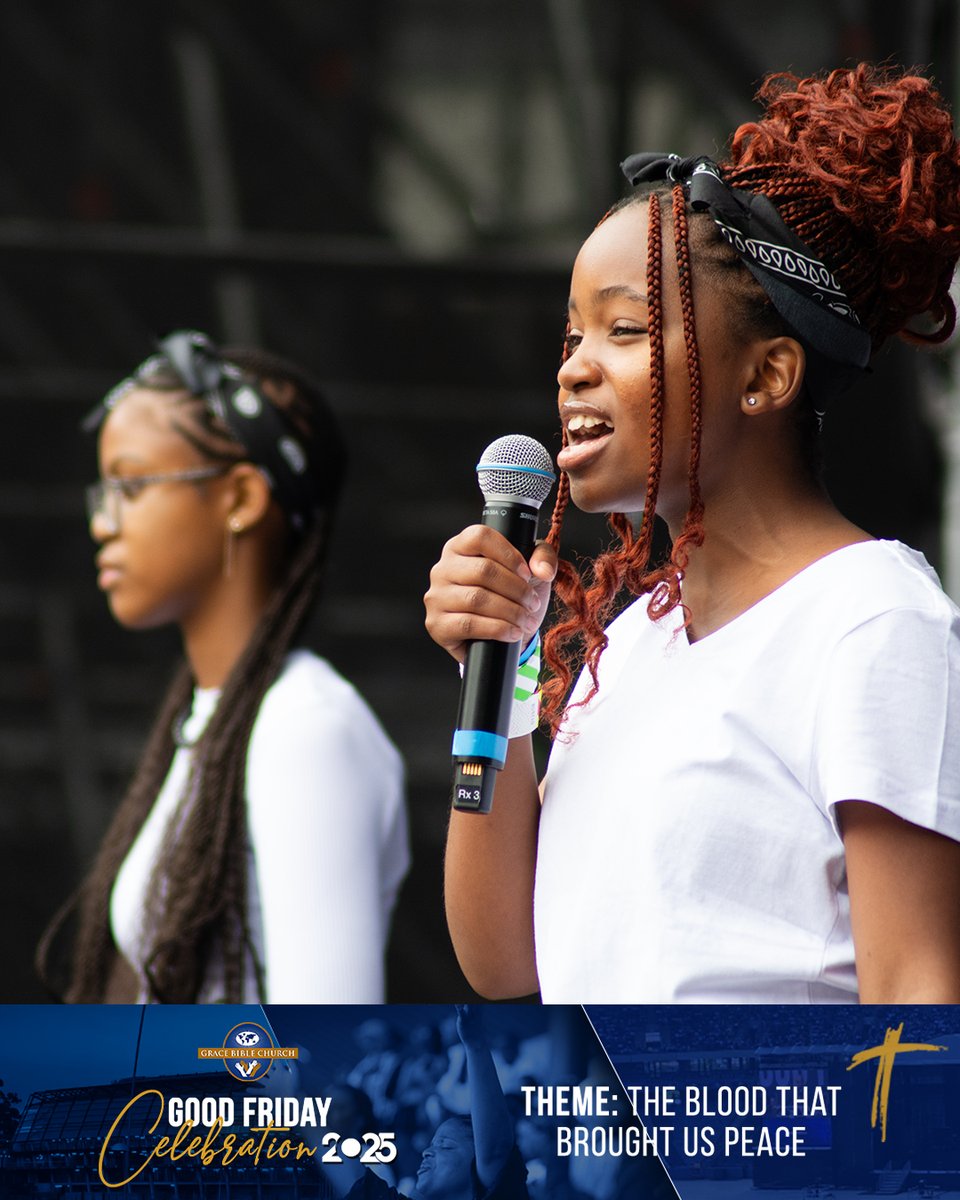 GBC_intl's tweet image. Our young people blessed us with beautiful biblical poetry and musical items, reminding us of Matthew 19:14
“But Jesus said, ‘Let the little children come to me, and do not hinder them....’”
#TheBloodThatBroughtUsPeace
#GraceBibleChurch
#GFC2025
#Day2
