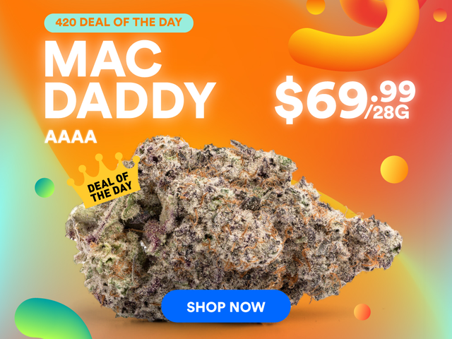 HerbApproach's tweet image. 🔥DEAL OF THE DAY!!!
Mac Daddy 28g – $69.99
Big buds. Big vibes. Big daddy energy.
🔥Treats:  420TWT - 10% OFF
👉 herbapproach.com/product-catego…
#DealOfTheDank #MacDaddy #HerbApproach