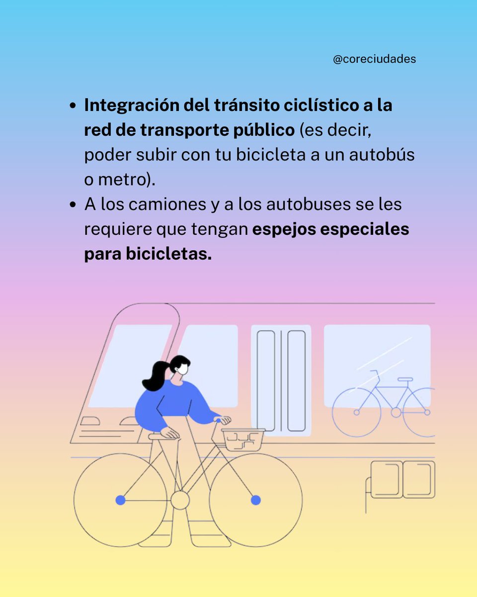 🚲✨ En el #DíaDelCiclista celebramos a quienes pedalean por ciudades más humanas, sostenibles y vivibles.