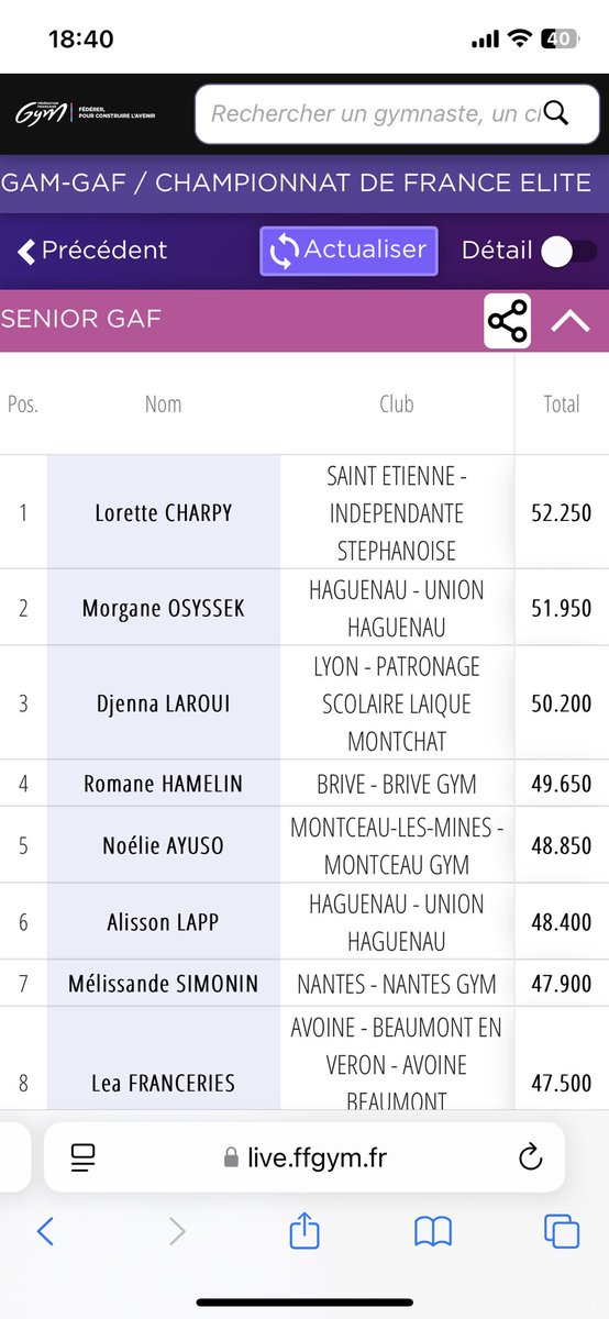 frgymstan's tweet photo. ALLEZ BYE JE VAIS PLEURER MERCI LORETTE 🥹❤️ https://t.co/m74WGPOQ4p