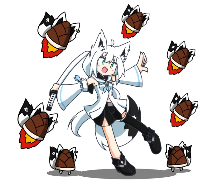 おるやんけ! #絵フブキ 