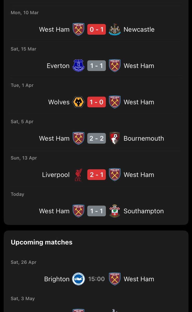 Hi is that West Ham United?
Doctor Brighton will see you now…