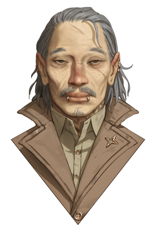 marius_pvrd's tweet image. Full handpaint 3D bust 
concept by @pv_hristov