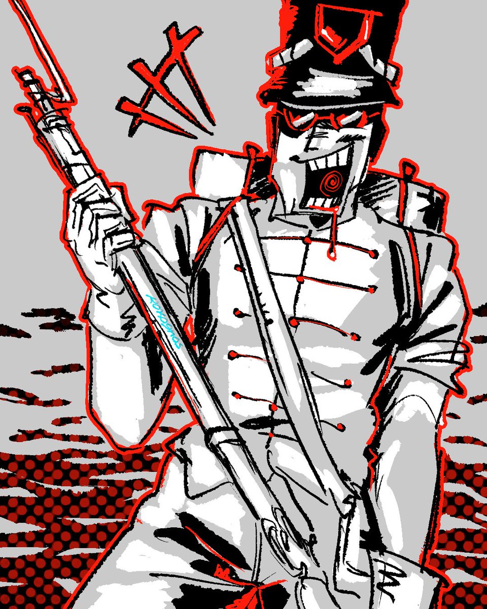 if he could be on the front lines he’d be unstoppable

not against zombies but against his own colleagues
#gutsandblackpowder #wikilius