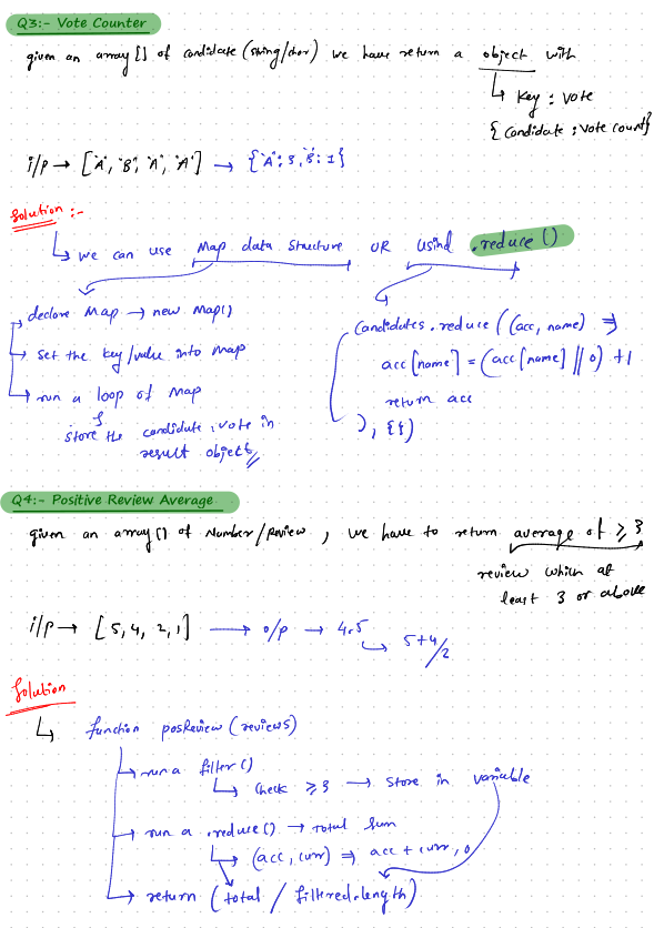 Prathamesh_532's tweet photo. ⚡ Day 9 of 21-Day #JS Sprint #CodingHero by @hiteshdotcom Sir
Topic: Array Higher Order Functions
•✌️Even Number Double
•🧾Name Shortener
•🗳️Vote Counter
•👍+ve Review Analyzer
•🌟Top Popularity Counter
#webdev #codingjourney #chaiaurcode #OpenToWork #remotejobs #MERNstack https://t.co/HogZ15o0aD